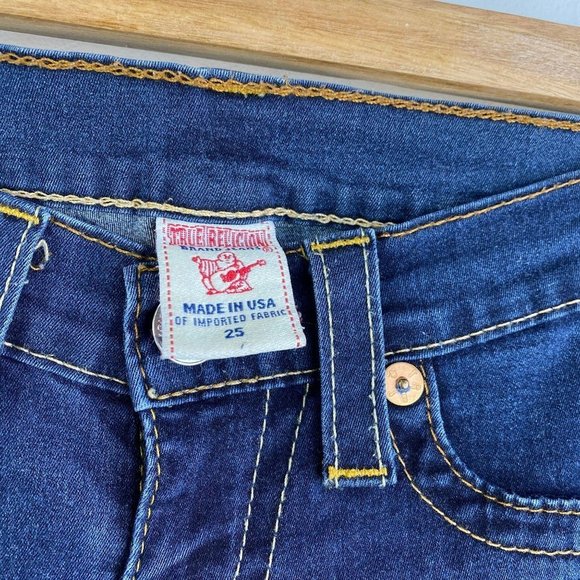 TRUE RELIGION Dark Blue Skinny Jeans - Picture 4 of 7